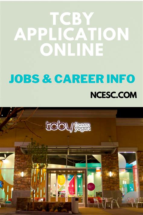 tcby albany job offers